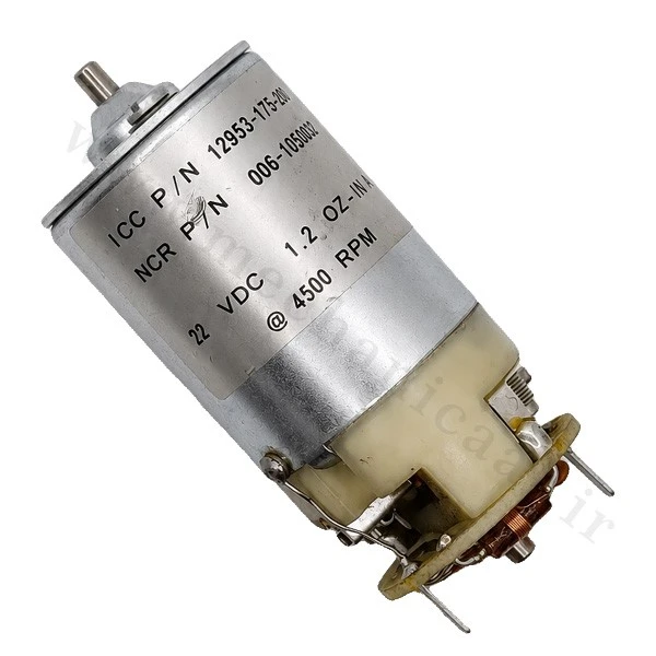 موتور dc پرینتر مدل (006-1050052) (استوک)-1 موتور dc پرینتر مدل (006-1050052) (استوک)