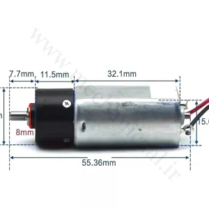 موتور DC گیربکس دار