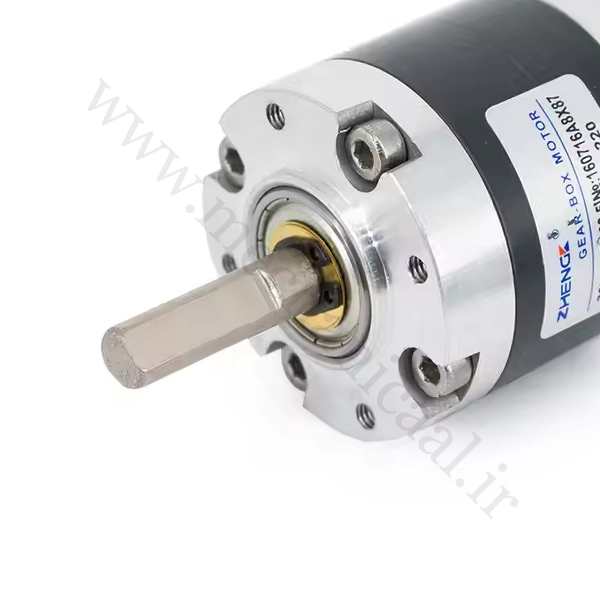 موتور DC گیربکس دار خورشیدی مدل ZGX45RGG-1 موتور DC گیربکس دار
