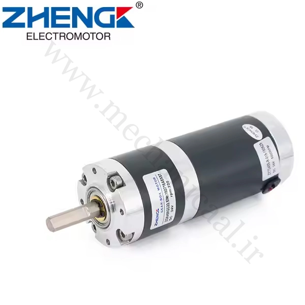 موتور DC گیربکس دار خورشیدی مدل ZGX45RGG-3 موتور DC گیربکس دار