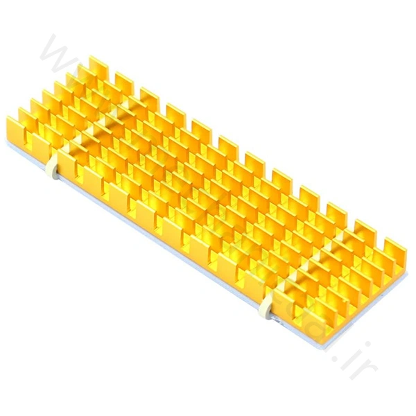 هیت سینک آلومینیومی طلایی-3 هیت سینک آلومینیومی