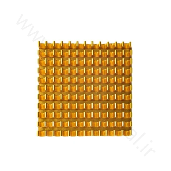 هیت سینک طلایی مربعی هیت سینک