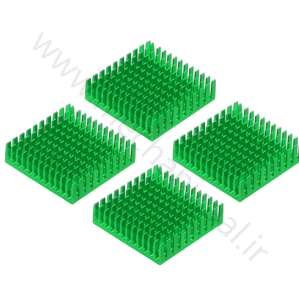 هیت سینک مخصوص المان سردکننده رنگ سبز-2 هیت سینک