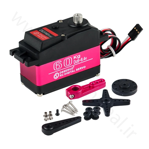سرو موتور DS5160SSG برند DSSERVO-6 سرو موتور