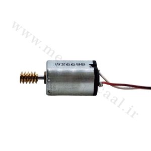 موتور آرمیچر DC با چرخ‌دنده مارپیچ مدل W2569B